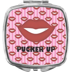 Lips (Pucker Up) Compact Makeup Mirror