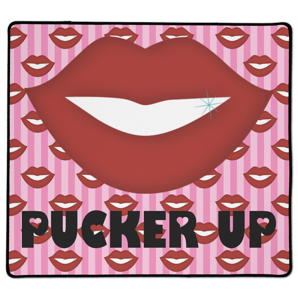 Custom Lips (Pucker Up) XL Gaming Mouse Pad - 18" x 16"