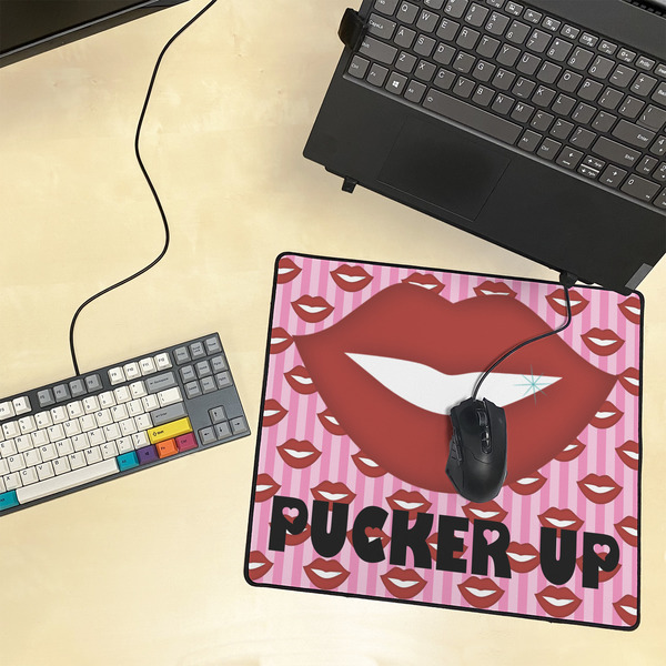 Lips (Pucker Up) Medium Gaming Mats - LIFESTYLE