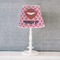 Lips (Pucker Up) Poly Film Empire Lampshade - Lifestyle