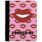 Lips (Pucker Up) Medium Padfolio - FRONT