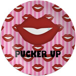 Lips (Pucker Up) Melamine Plate