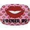 Lips (Pucker Up)  Melamine Platter (Personalized)