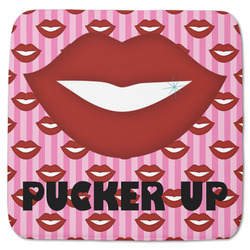 Lips (Pucker Up) Memory Foam Bath Mat - 48"x48"