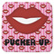 Lips (Pucker Up) Memory Foam Bath Mat - 48"x48"