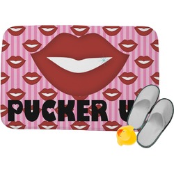 Lips (Pucker Up) Memory Foam Bath Mat - 24"x17"