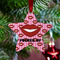 Lips (Pucker Up) Metal Star Ornament - Lifestyle