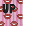Lips (Pucker Up) Microfiber Dish Rag - DETAIL