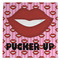 Lips (Pucker Up) Microfiber Dish Rag - FRONT