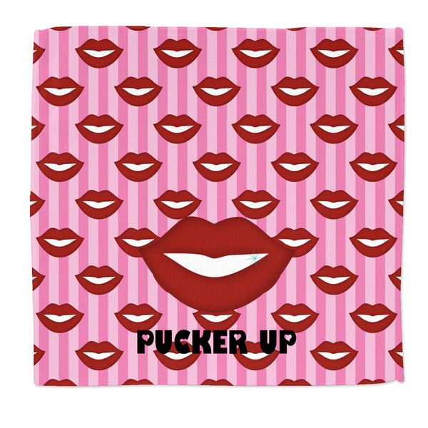 Custom Lips (Pucker Up) Microfiber Dish Rag