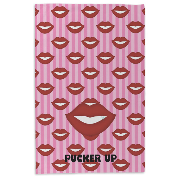 Lips (Pucker Up) Microfiber Dish Towel - APPROVAL
