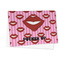 Lips (Pucker Up) Microfiber Dish Towel - FOLDED HALF
