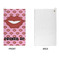 Lips (Pucker Up) Microfiber Golf Towels - APPROVAL