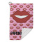 Lips (Pucker Up) Microfiber Golf Towels Small - FRONT FOLDED