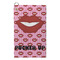 Lips (Pucker Up) Microfiber Golf Towels - Small - FRONT