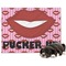 Lips (Pucker Up) Dog Blanket - Large