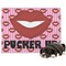Lips (Pucker Up) Dog Blanket - Regular