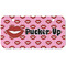Lips (Pucker Up) Mini Bicycle License Plate - Two Holes