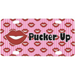 Lips (Pucker Up) Mini/Bicycle License Plate