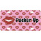 Lips (Pucker Up)  Mini License Plate
