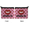 Lips (Pucker Up) Neoprene Coin Purse - Front & Back (APPROVAL)