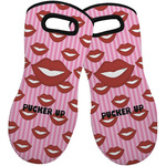 Lips (Pucker Up) Neoprene Oven Mitts - Set of 2