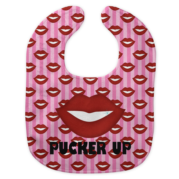 Lips (Pucker Up) New Bib Flat Approval