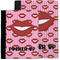 Lips (Pucker Up) Notebook Padfolio - MAIN