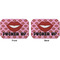 Lips (Pucker Up) Octagon Placemat - Double Print Front and Back