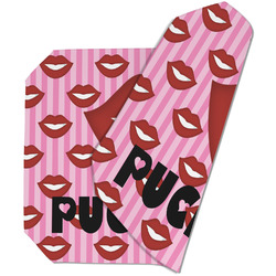 Lips (Pucker Up) Dining Table Mat - Octagon (Double-Sided)