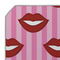Lips (Pucker Up) Octagon Placemat - Single front (DETAIL)