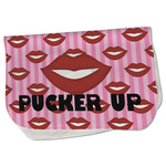 Lips (Pucker Up) Burp Cloth - Fleece