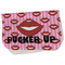 Lips (Pucker Up) Burp Cloth - Fleece