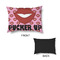 Lips (Pucker Up) Outdoor Dog Beds - Small - APPROVAL