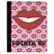 Lips (Pucker Up) Padfolio Clipboards - Large - FRONT