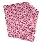 Lips (Pucker Up) Binder Tab Divider - Set of 6