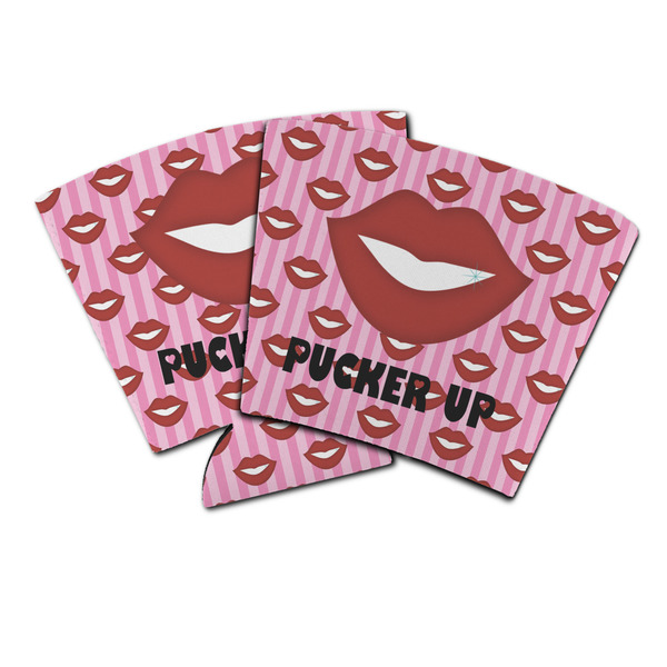Custom Lips (Pucker Up) Party Cup Sleeve