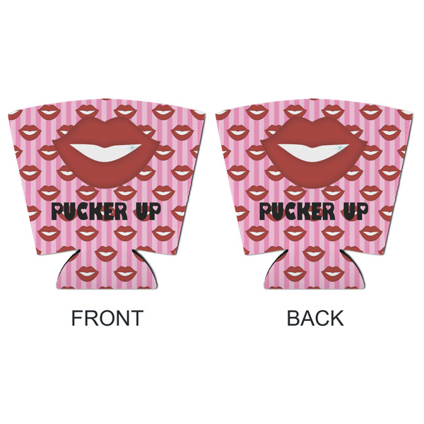 Lips (Pucker Up) Party Cup Sleeves - with bottom - APPROVAL
