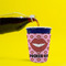 Lips (Pucker Up) Party Cup Sleeves - without bottom - Lifestyle