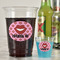 Lips (Pucker Up) Party Cups - 16oz - In Context