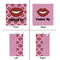 Lips (Pucker Up) Party Favor Gift Bag - Gloss - Approval