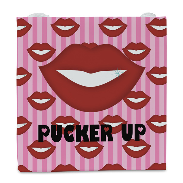 Lips (Pucker Up) Party Favor Gift Bag - Gloss - Front