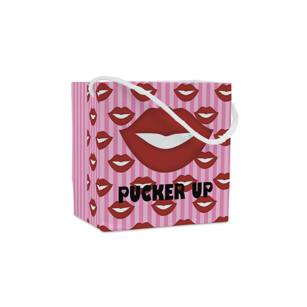 Custom Lips (Pucker Up) Party Favor Gift Bags - Gloss