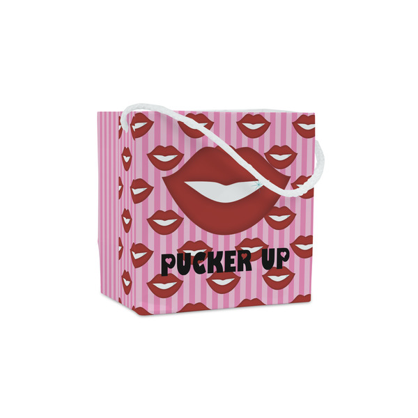 Custom Lips (Pucker Up) Party Favor Gift Bags - Matte