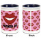 Lips (Pucker Up) Pencil Holder - Blue - approval