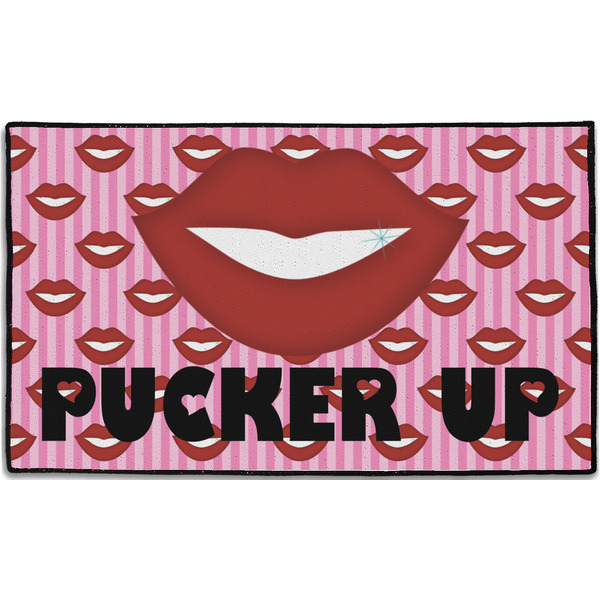 Custom Lips (Pucker Up) Door Mat - 60"x36"