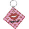 Lips (Pucker Up)  Personalized Diamond Key Chain
