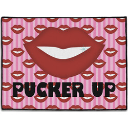 Lips (Pucker Up) Door Mat