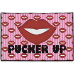 Lips (Pucker Up) Door Mat - 36"x24"