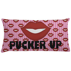 Lips (Pucker Up) Pillow Case - King